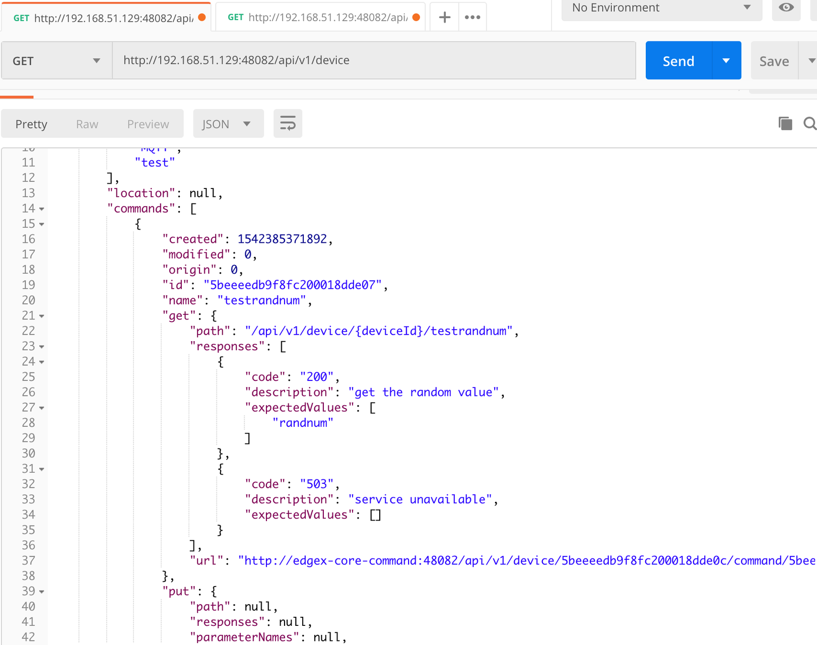 Executable Commands