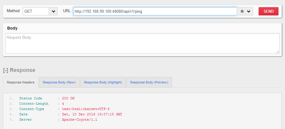 4.1. Getting Started - Users — EdgeX documentation