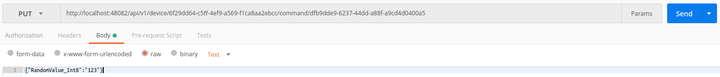 PUT command: Assign a value to a resource