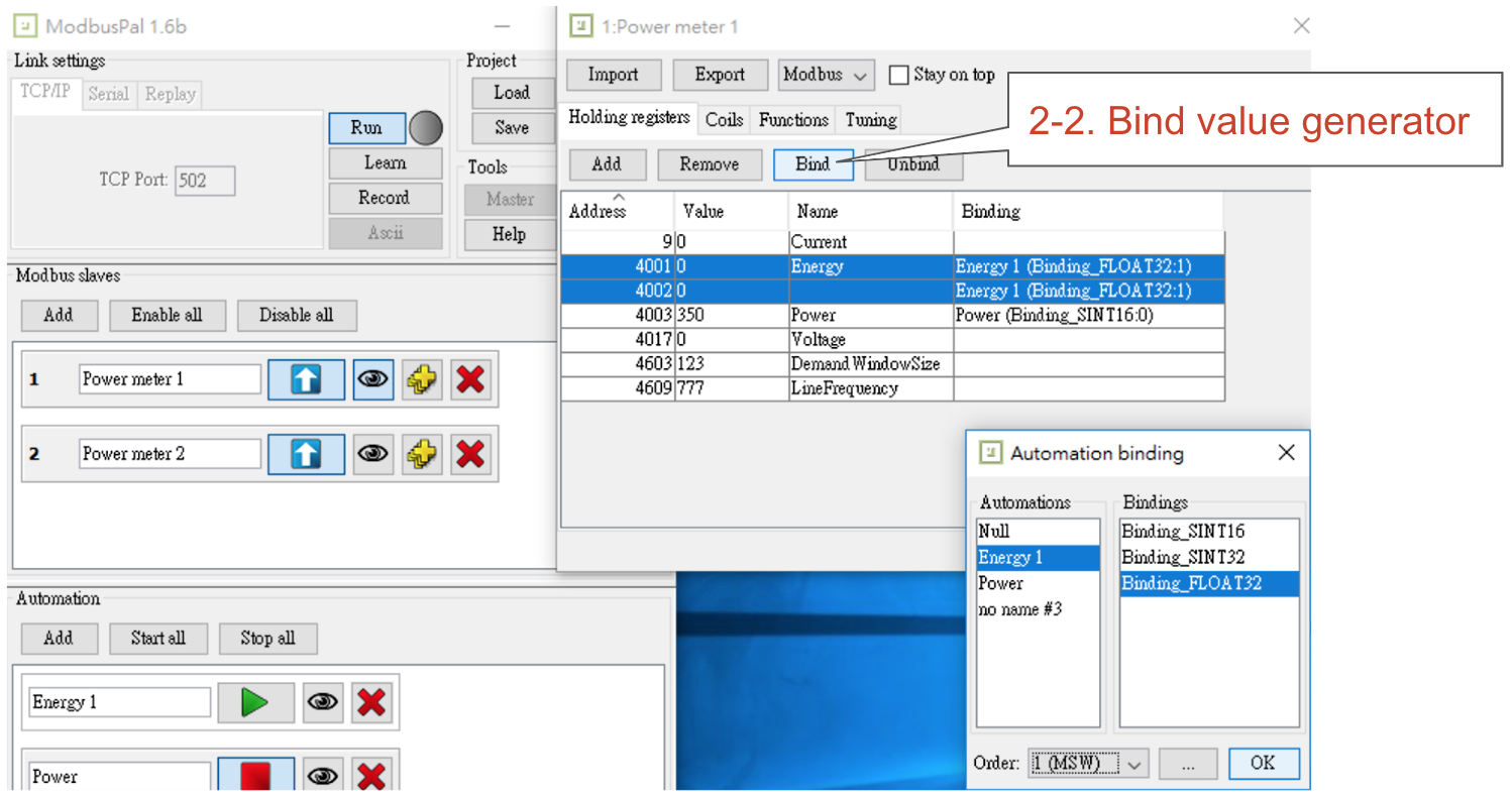 Bind Value Generator